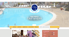 Desktop Screenshot of hotelbahiacartagena.com